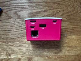 Raspberry Pi Zero 2W + Waveshare PoE Ethernet USB Hub & Case