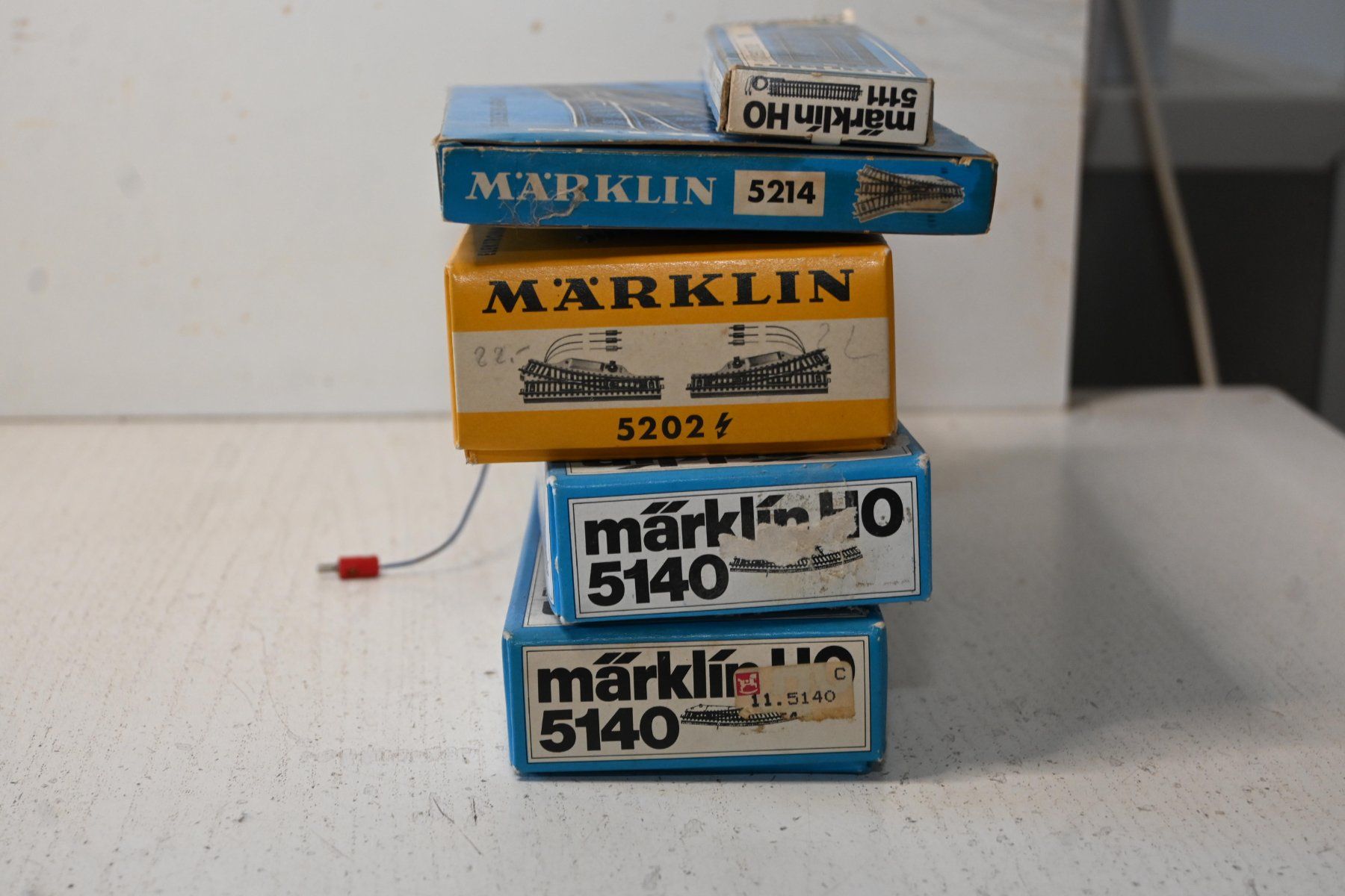 Märklin Modellini di ferrovie: Märklin M Weichen HO/AC mit OVP – Usato da Laupen ZH venduto da Zmoewe 4