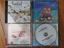 4 Kinder Hörspiel CD Klassiker: Zauberer Oz, Hässl. Entlein!