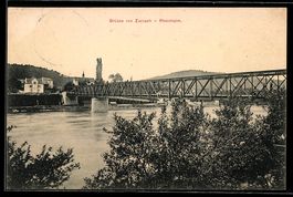 Zurzach, Rheinheim, Brücke von Zurzach