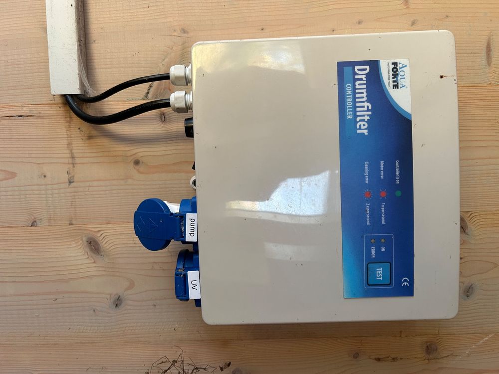 Teichfilter Aquaforte ATF1 Trommelfilter mit Controler Kaufen auf