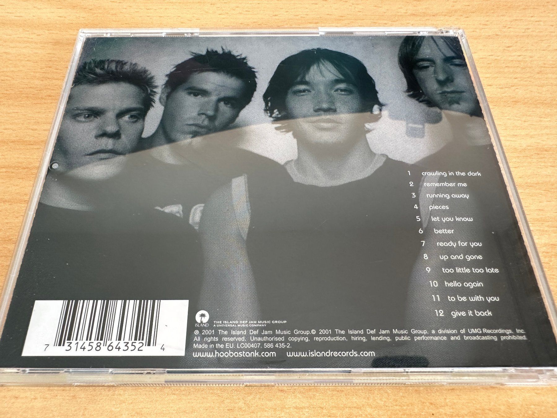 CD: Hoobastank – Hoobastank – Usato da Rikon im Tösstal venduto da Alpenmutz 1