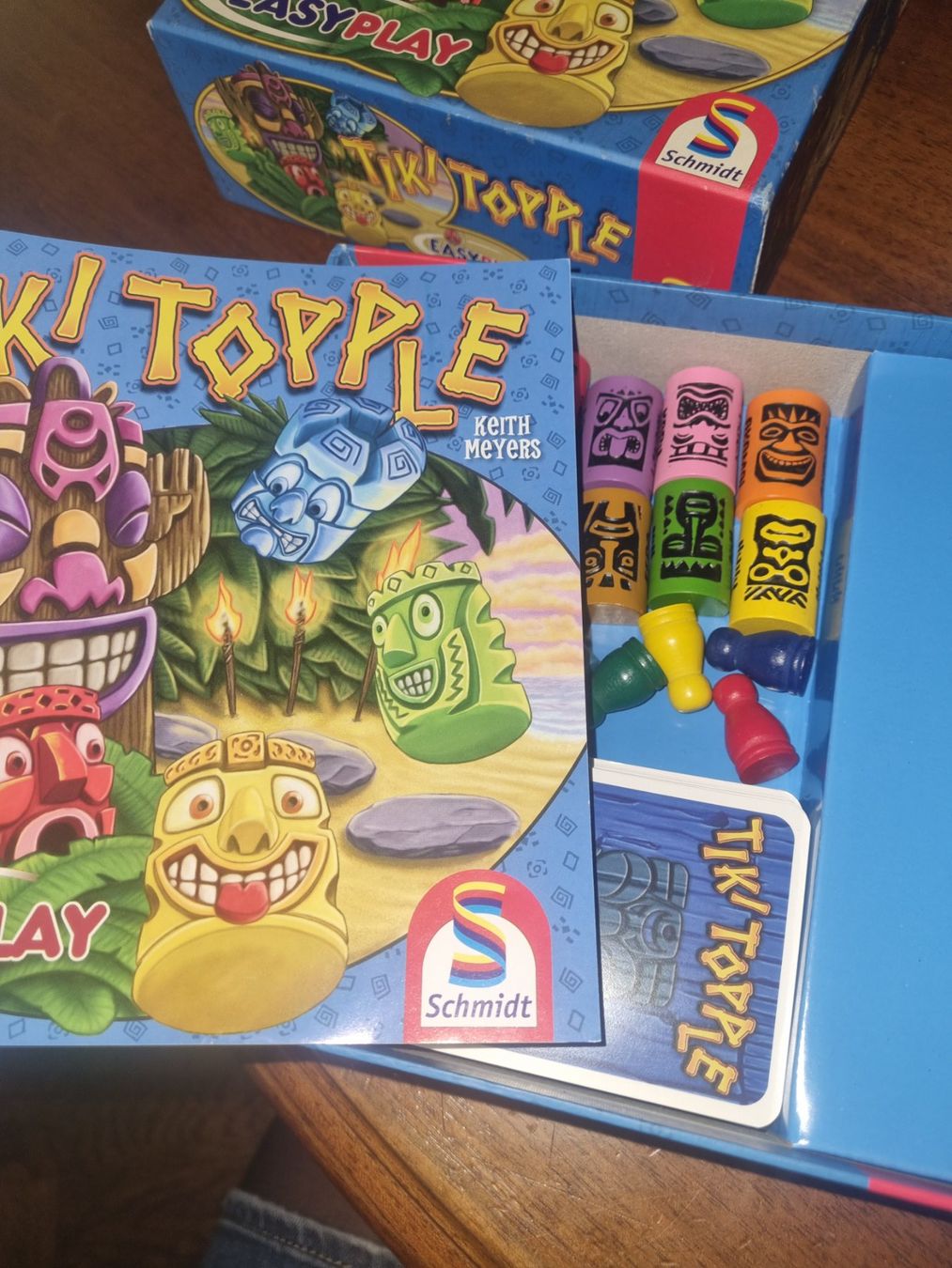 Giochi: Tiki Topple-Jeu de société Schmidt – Usato da Fribourg venduto da jarmilka 1