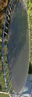 Trampolin rund gebraucht guter Zustand