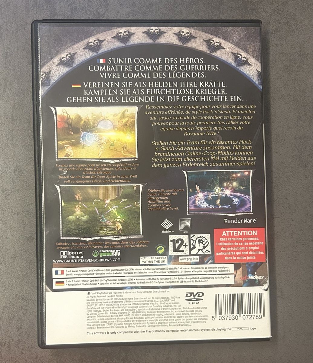 Giochi: Gauntlet Seven Sorrows PS2 Game – Usato da ulisbach venduto da efbtr 2
