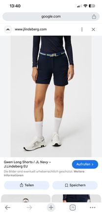 J.Lindeberg Damen Golfshorts Gwen – Gr. 30 – Navy