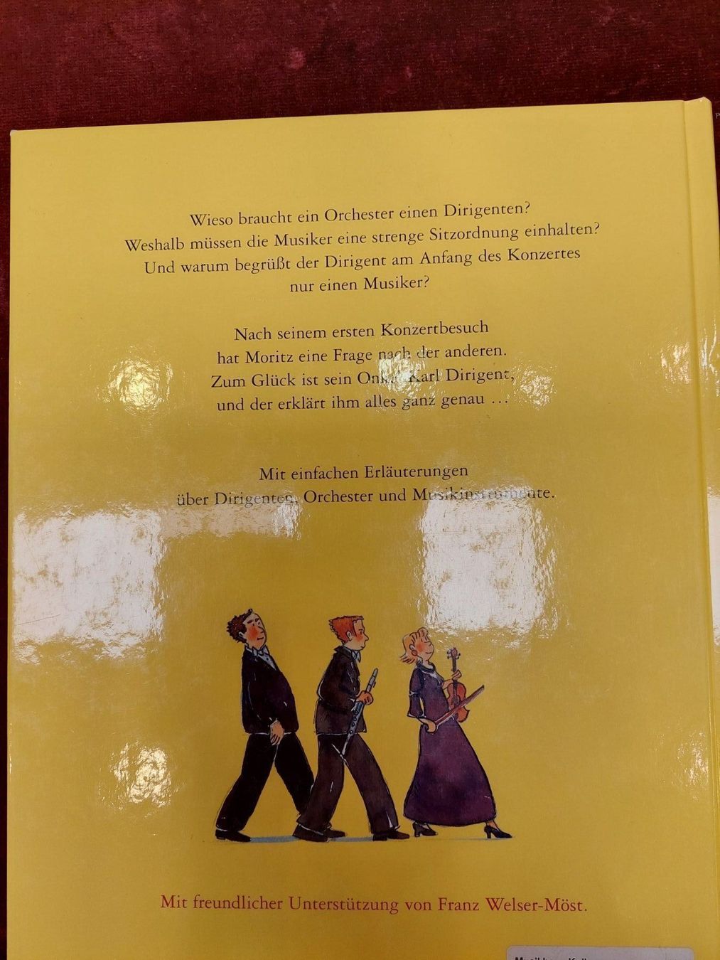 Libri: Buch  Moritz und der Dirigent – Nuovo (secondo la descrizione) da Davos-Platz venduto da musikhauskollegger 3