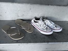 Havaianas und Converse 32/33