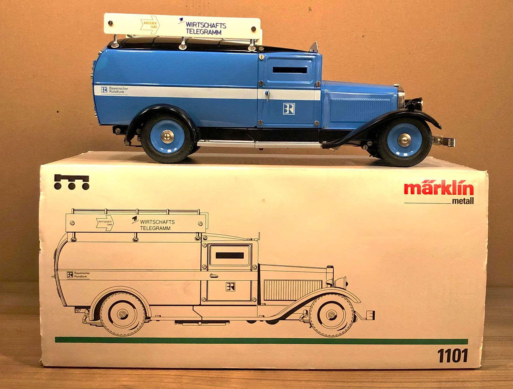 Modellini d'auto: Märklin 1101 Geldtransporter OVP – Nuovo (secondo la descrizione) da Burg AG venduto da Hubschrabi