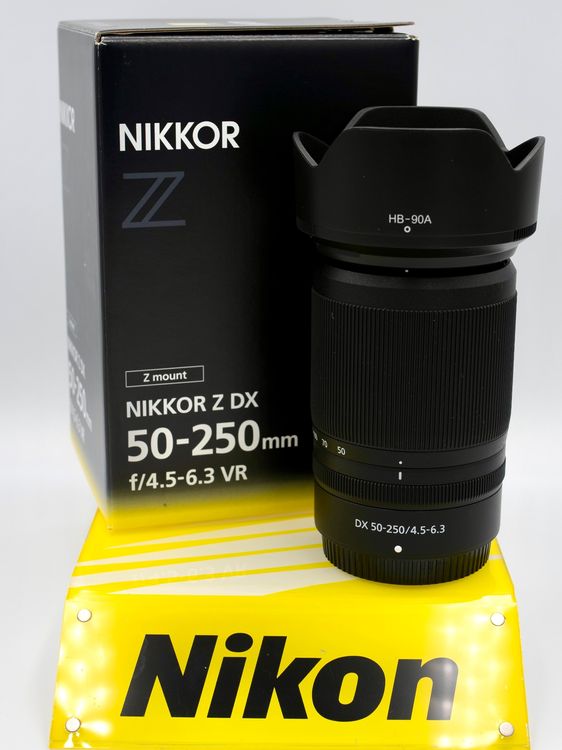 ニコン Nikon Z DX 50-250mm F4.5-6.3 VR箱はありません - レンズ(ズーム)