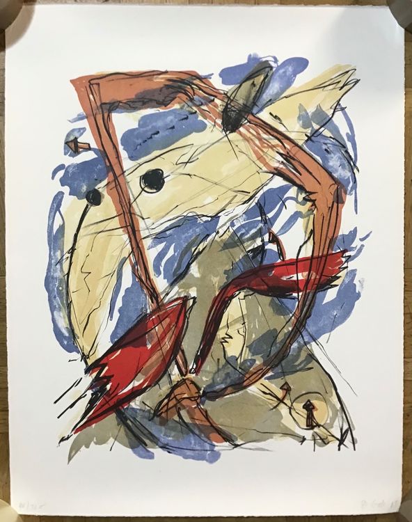 Stephanie GROB (1957) Litho Handsigniert Kaufen auf Ricardo