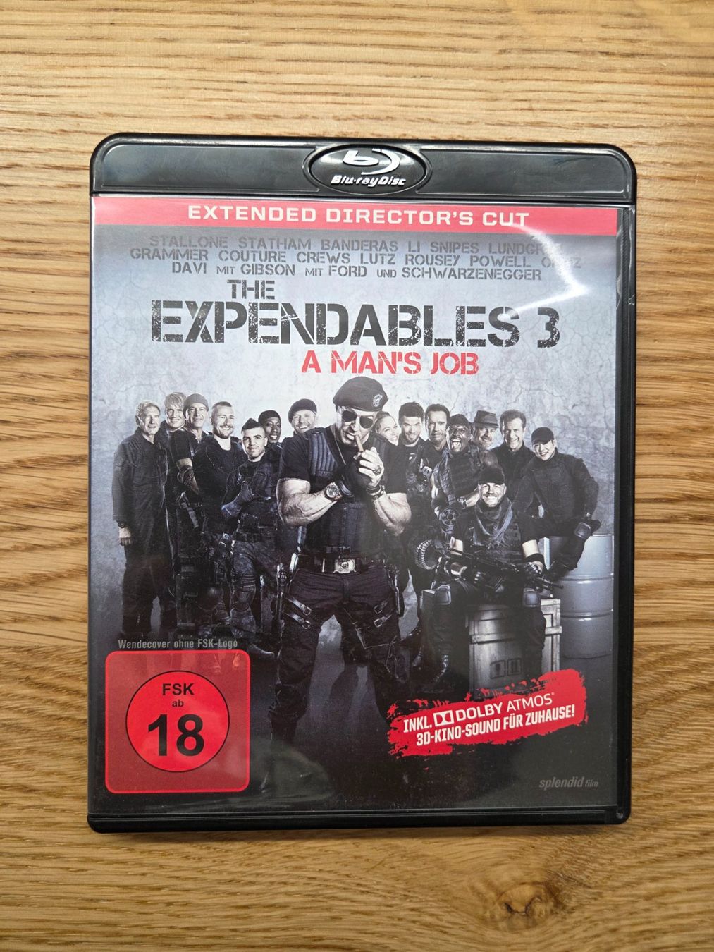 Alle DVDs: The Expendables 3 Extended Director's Cut Blu-ray – Gebraucht aus Worben von m_s_hb2c