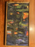 Abstrakte Kunst in Holzrahmen von Ulrico Lanz