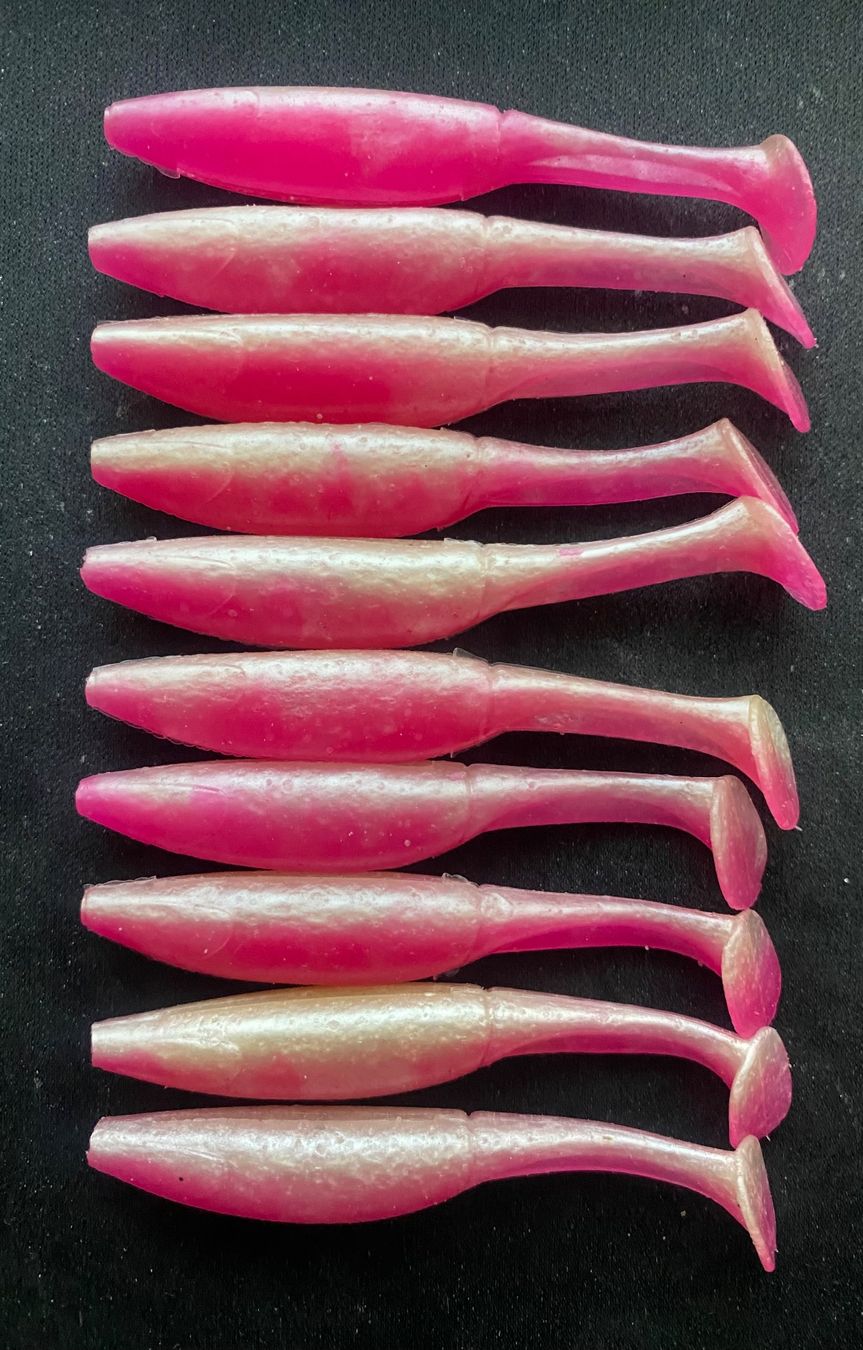 Balzer Esche: BALZER Shirasu Suki Swimmer - Gummifischset 7.5 cm – Nuovo (secondo la descrizione) da Widnau venduto da Fishingtackle_Oggy