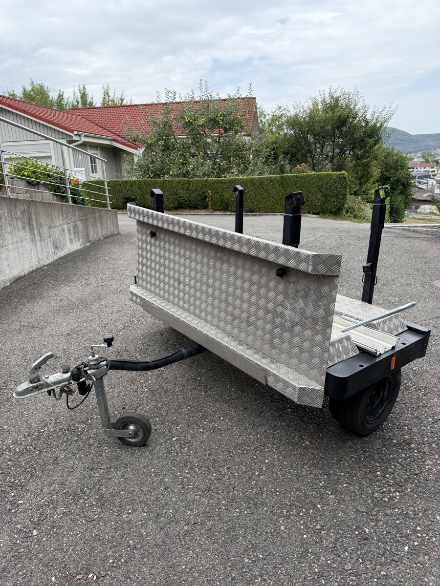 Anhänger: Seltener Motorrad-Anhänger quer – Gebraucht aus Neunkirch von BoBo007 1