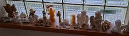 Engel Figuren Sammlung diverse Materialien und Grössen