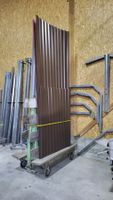 Trapezprofilblech Restposten Sepiabraun