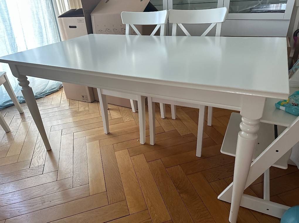 Ikea Tables: Esstisch weiss (gratis) – D'occasion à Zürich par jes_78gl