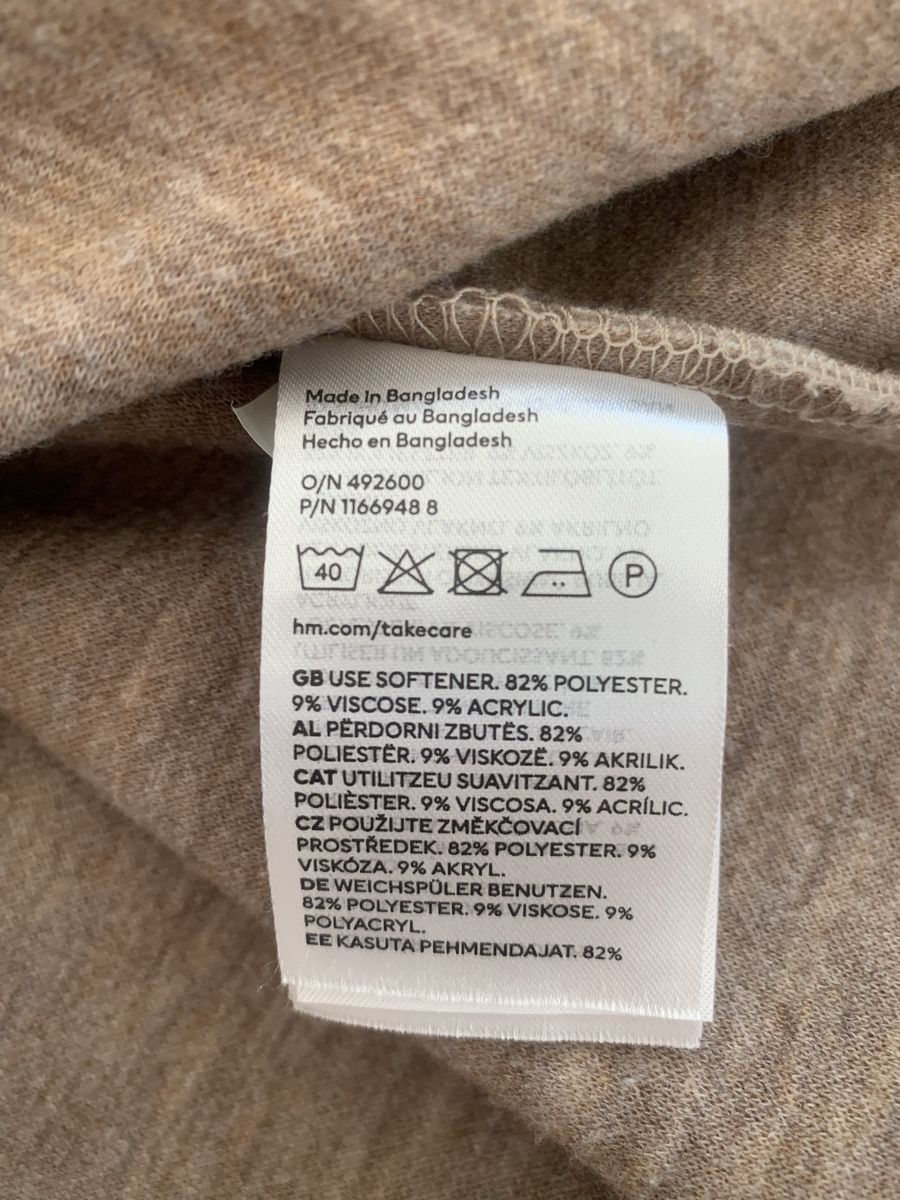 H&M Giacche: Shacket von H&M beigemeliert Gr.XXL  – Usato da Ellikon an der Thur venduto da Bali1999 6