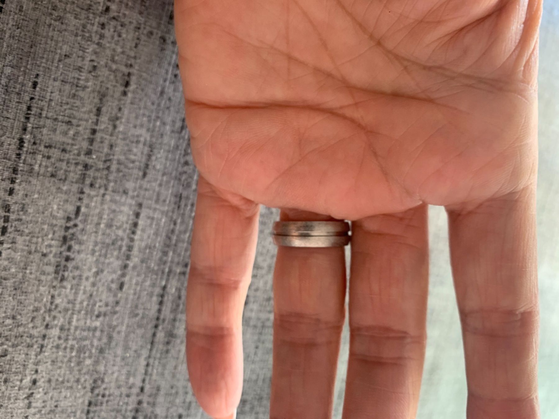 Ringe: Bague en acier – Gebraucht aus Fully von Sassa68 3