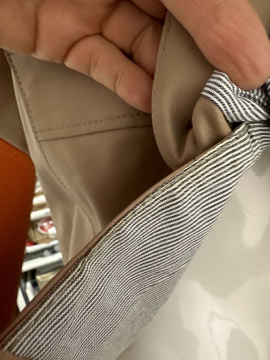 Jacken: René Lezard Kunstleder-Lederblazer beige Gr. 40 – Neu (gemäss Beschreibung) aus Chur von Renibe 8