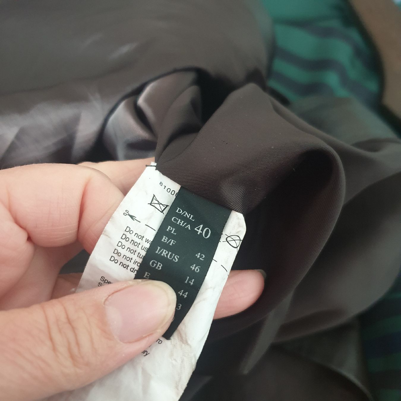 Gerry Weber Gonne: Gerry Weber Echtlederhupe, braun, Gr. 40 – Nuovo (secondo la descrizione) da Frenkendorf venduto da Moon111 3