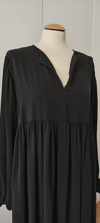 Vestiti: Kleid/Abaya mit Reissverschluss schwarz – Usato da Basel venduto da ukhtyy 4