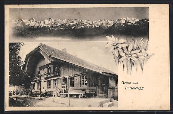 Cartes postales: Oberbütschel, Restaurant Bütschelegg – D'occasion à Berlin par bartko-reher