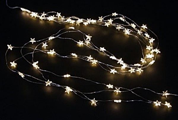 Ghirlande e barre luminose: Lichterkette 80 Led mit Sternen, L 160cm – Nuovo e nell'imballaggio originale da Wettingen venduto da Swala 2