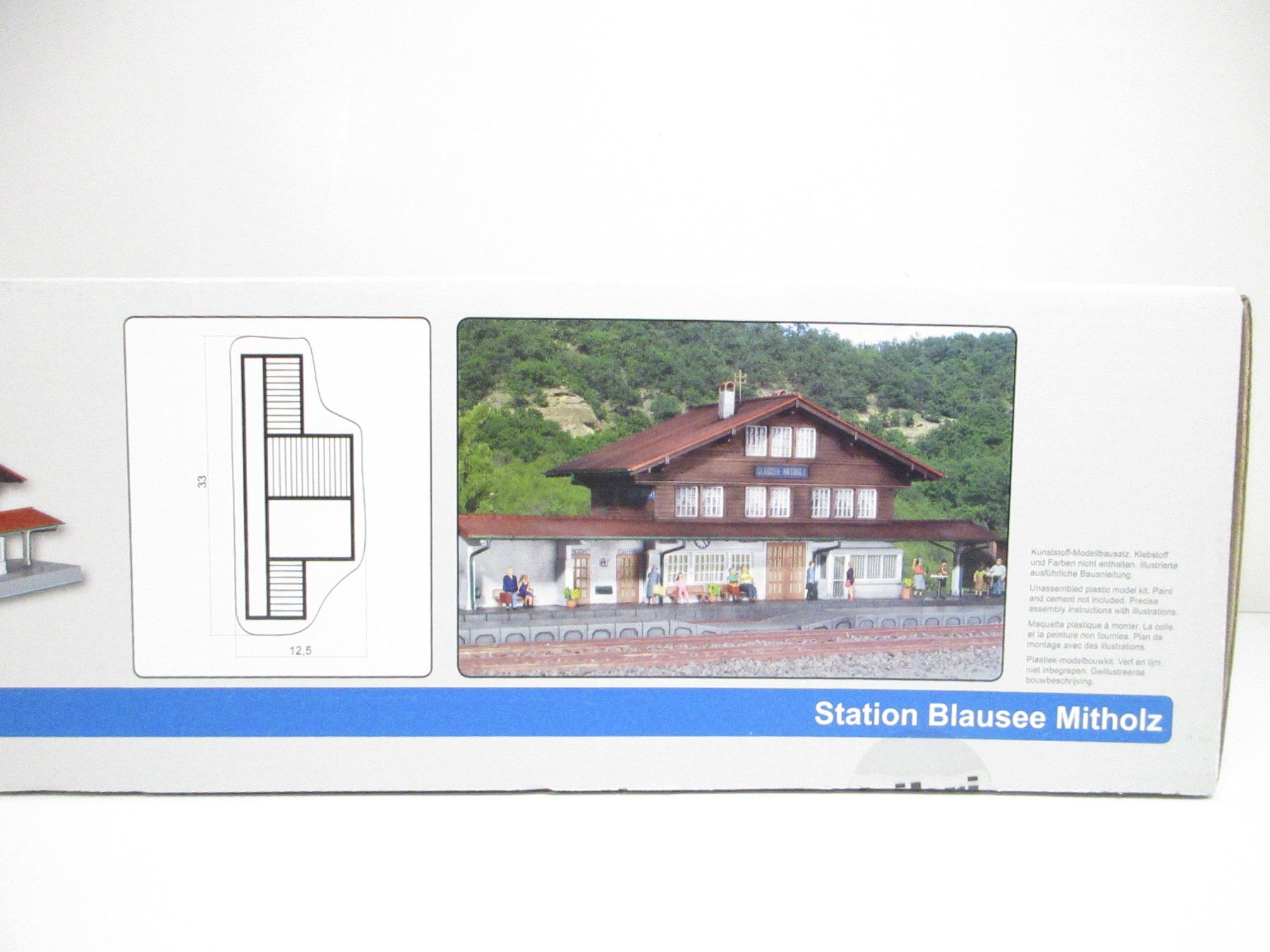 Kibri Modellini di ferrovie: Kibri H0 39508 Station Blausee Mitholz – Nuovo e nell'imballaggio originale da Olten venduto da Heinrich875 3