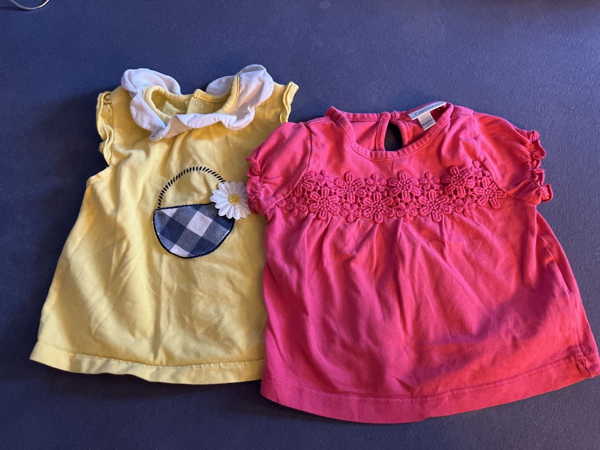 Camicie, Top & T-shirt: 2 Baby Tshirts Gr. 62/65 – Usato da Rodersdorf venduto da estherdaphne