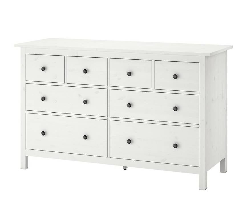 Cassettiere: IKEA HEMNES Kommode mit 8 Schubladen  Weiss  CHF 115. – Usato da Zürich venduto da Hackiko 4