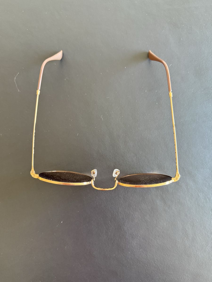 Ray-Ban Occhiali & Lenti: Ray-Ban Sonnenbrille RB3447 Round Metal Hellbronze – Nuovo (secondo la descrizione) da Belp venduto da Lulanis 3