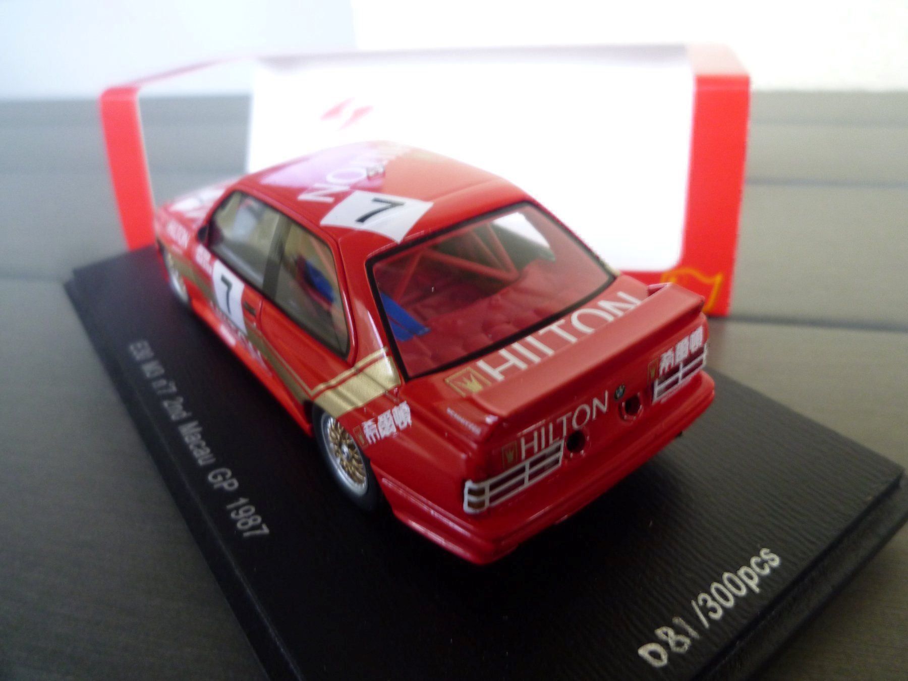 Modellautos: BMW M3 (E30) (Macau GP 1987) – Neu und originalverpackt aus Flawil von Imperiosud 3