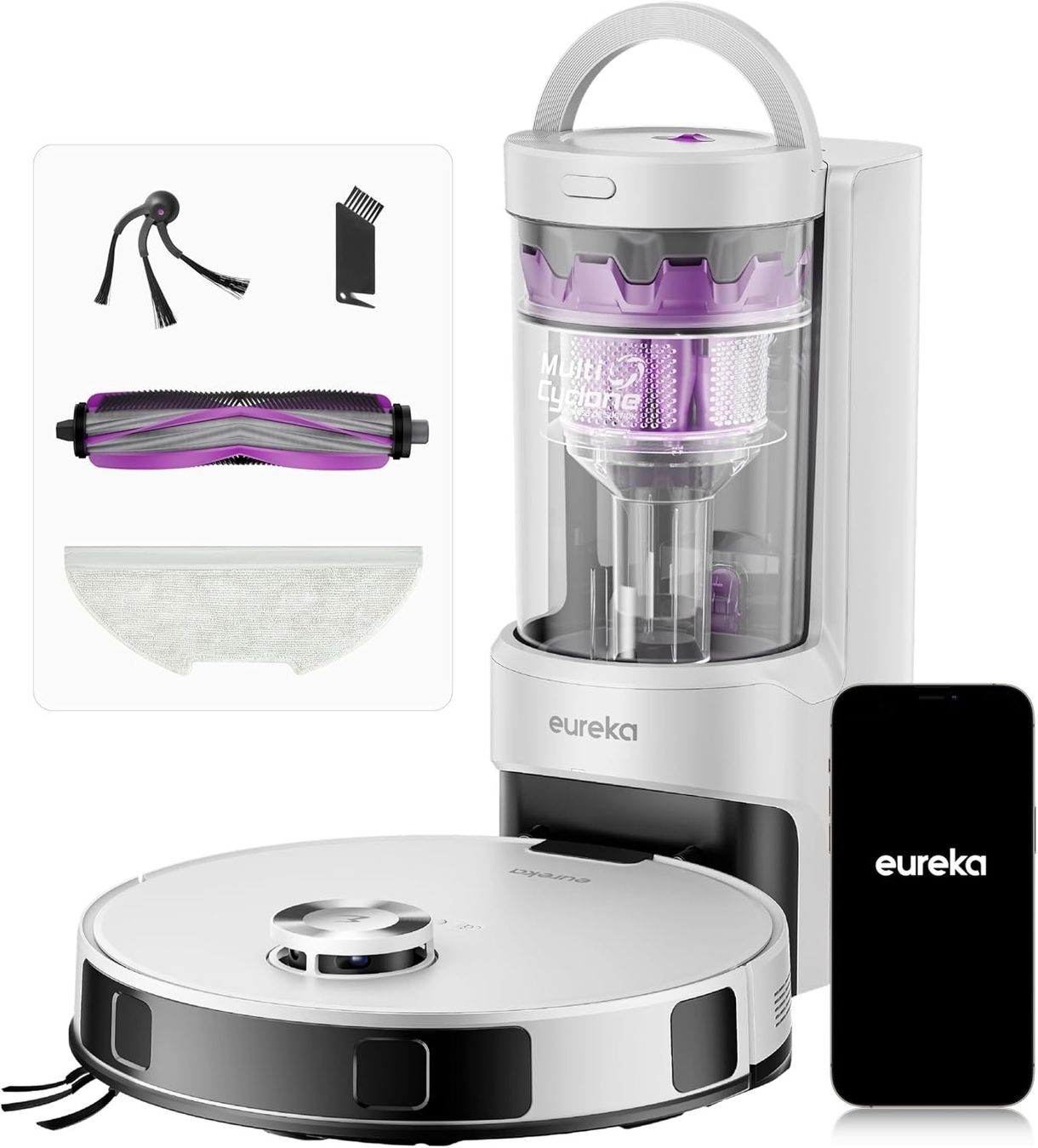 Aspirapolveri & Accessori: Eureka E20 Evo Plus Saugroboter mit Wischfunktion Absaugstat – Nuovo e nell'imballaggio originale da Hundwil venduto da Stallone5 1