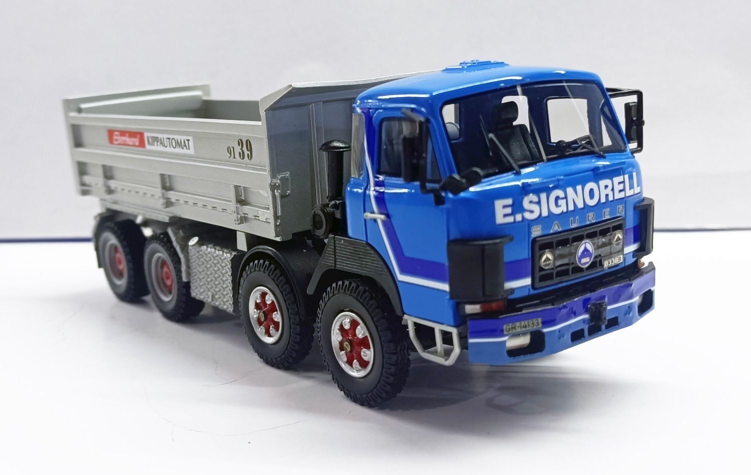 Saurer Modellini d'auto: 1:50 Saurer D330 4-A "Signorell" – Nuovo e nell'imballaggio originale da Affoltern am Albis venduto da Modellshop-8910 1