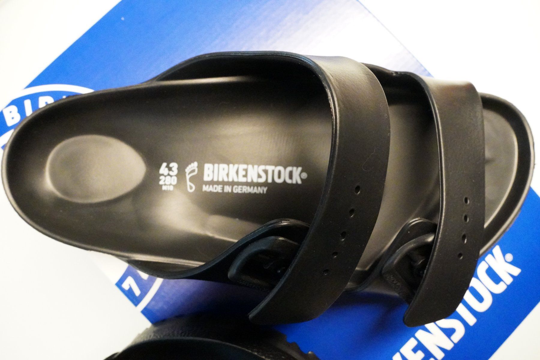 Birkenstock Herrenschuhe: Birkenstock Arizona Eva Black – Neu und originalverpackt aus Oberwil b. Büren von lelicorne