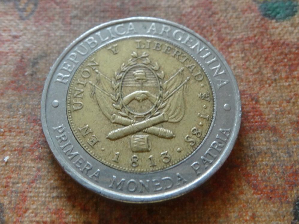 Tutti le monete: ARGENTINE  1  Peso  1995  (P) – Usato da Romanel-sur-Lausanne venduto da Swift13 1