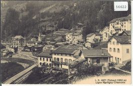 Finhaut - Ligne Martigny-Chamonix