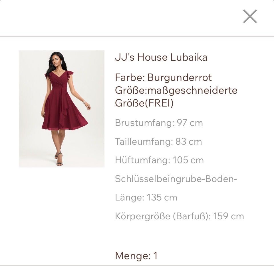 JJ’s House Vestiti: Festliches Kleid ungetragen  – Nuovo e nell'imballaggio originale da Oberrieden venduto da fee_verte 2