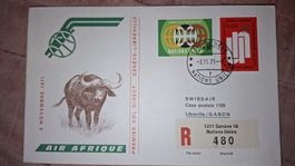 Swissair Geneve - Libreville 03.11.1971
