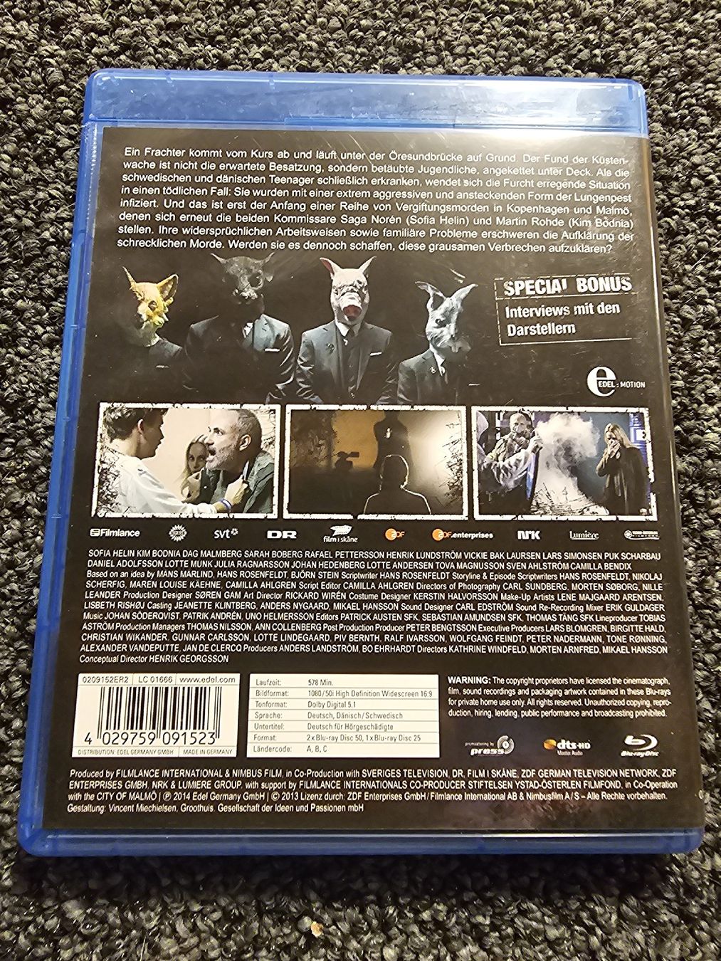 Tutti i DVDs: Die Brücke Staffel 2 Blu-ray  – Usato da Ruswil venduto da jan_bxl5 1