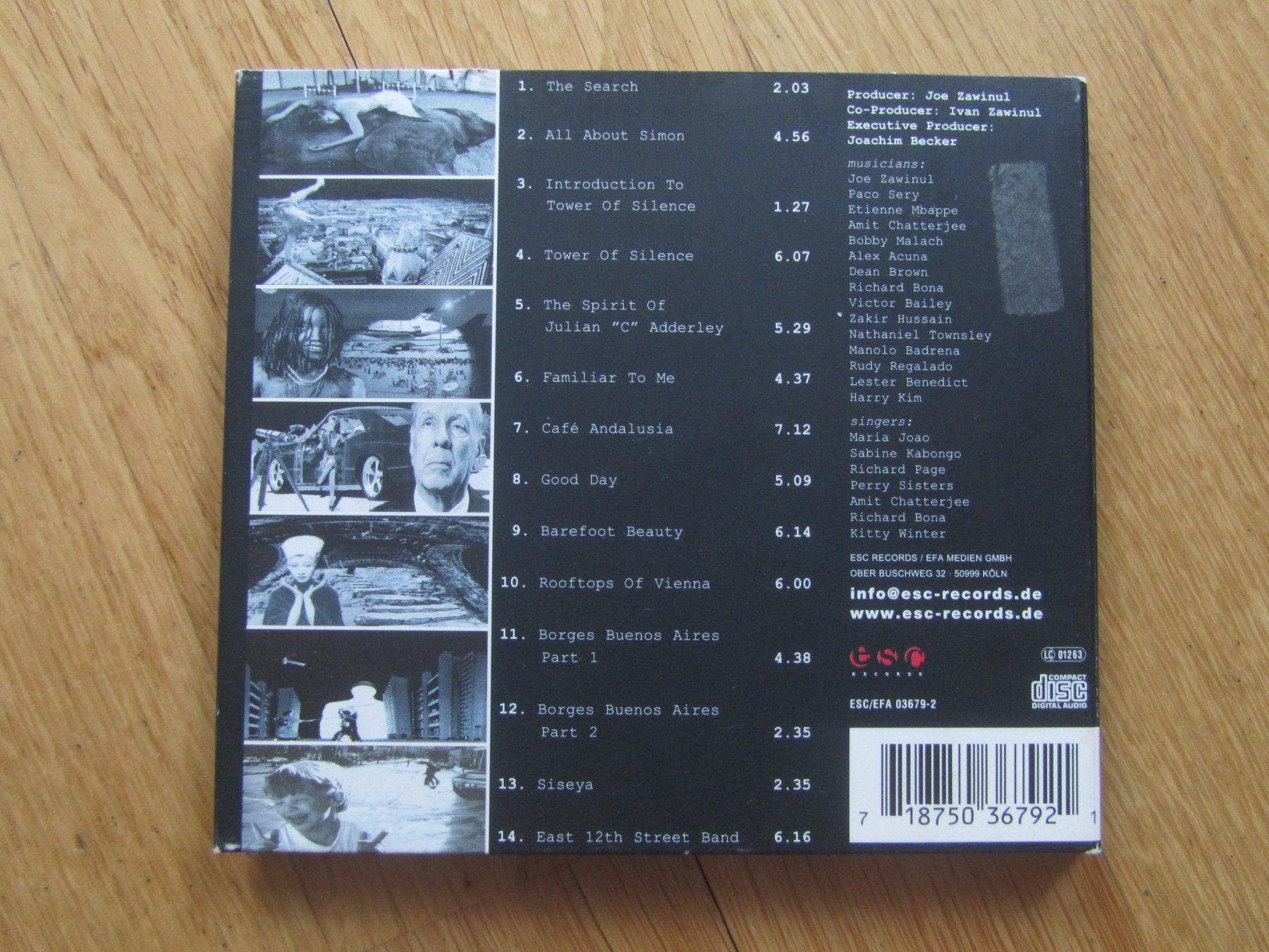 CD: JOE Zawinul:  faces & places – Usato da Seengen venduto da mikelele 2