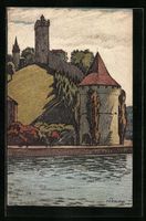 Ernst E. Schlatter: Luzern, Ansicht des 