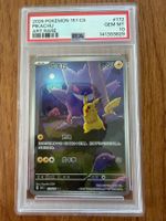 2025 Pokemon Pikachu  Gengar AR 172/151  PSA 10  CS
