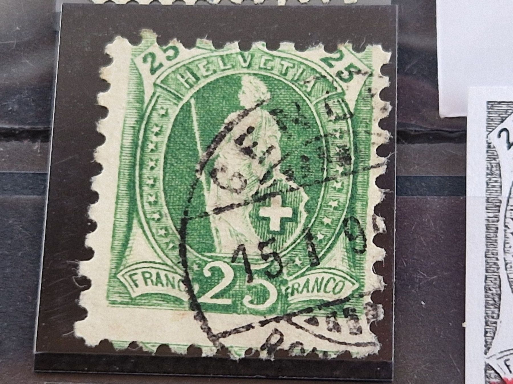 Tutti i francobolli: Lot Sehende, Abarten, Retouchen, Plattenfehler, ab 1.- – Usato da Burgdorf venduto da Glossy01 3