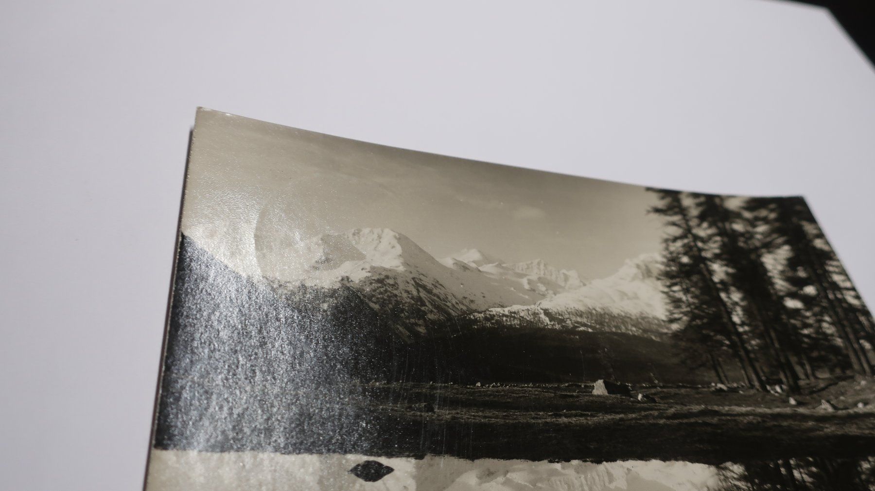 Cartoline postali: Blick auf Berninagruppe  1949 – Usato da Cormoret venduto da Pascalll2001 2