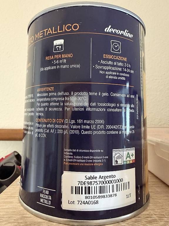 Farben: Vernice effetto sabbia rosa – Neu und originalverpackt aus Vacallo von Ste-c 2
