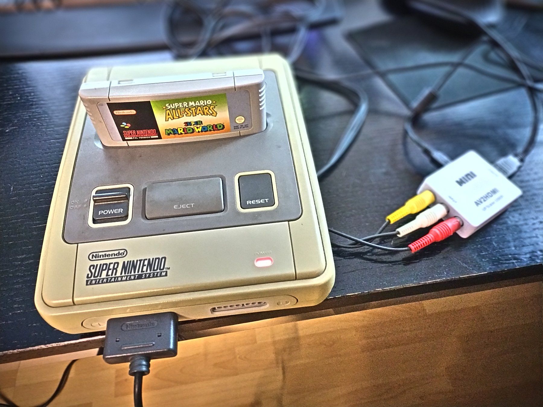 Nintendo Konsolen: Super Nintendo Entertainment System inkl. HDMI-Upscaler – Gebraucht aus Aarburg von