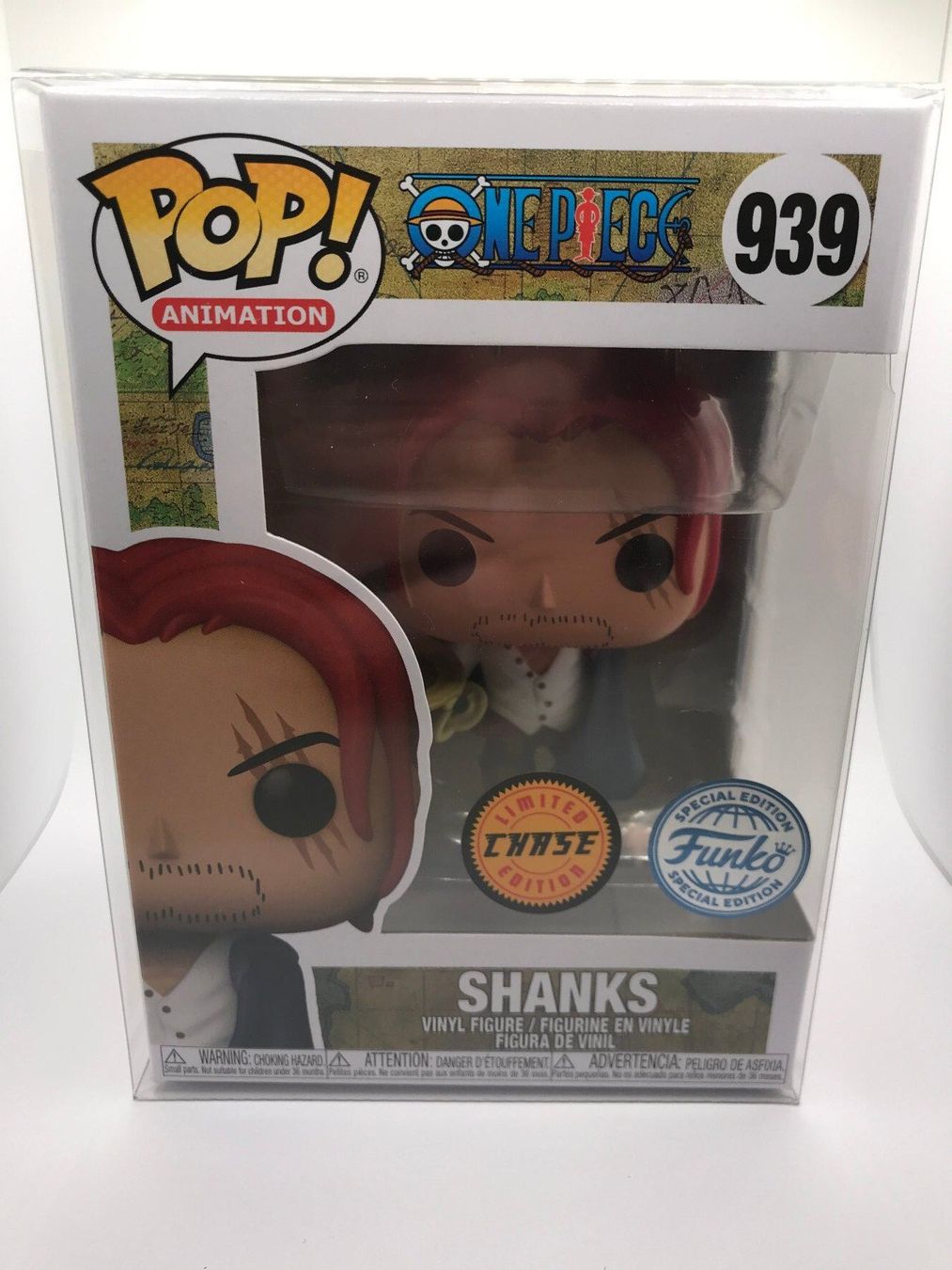 Funko Figuren: Funko POP - 939 - Shanks - One Piece - Chase – Neu (gemäss Beschreibung) aus Allschwil von